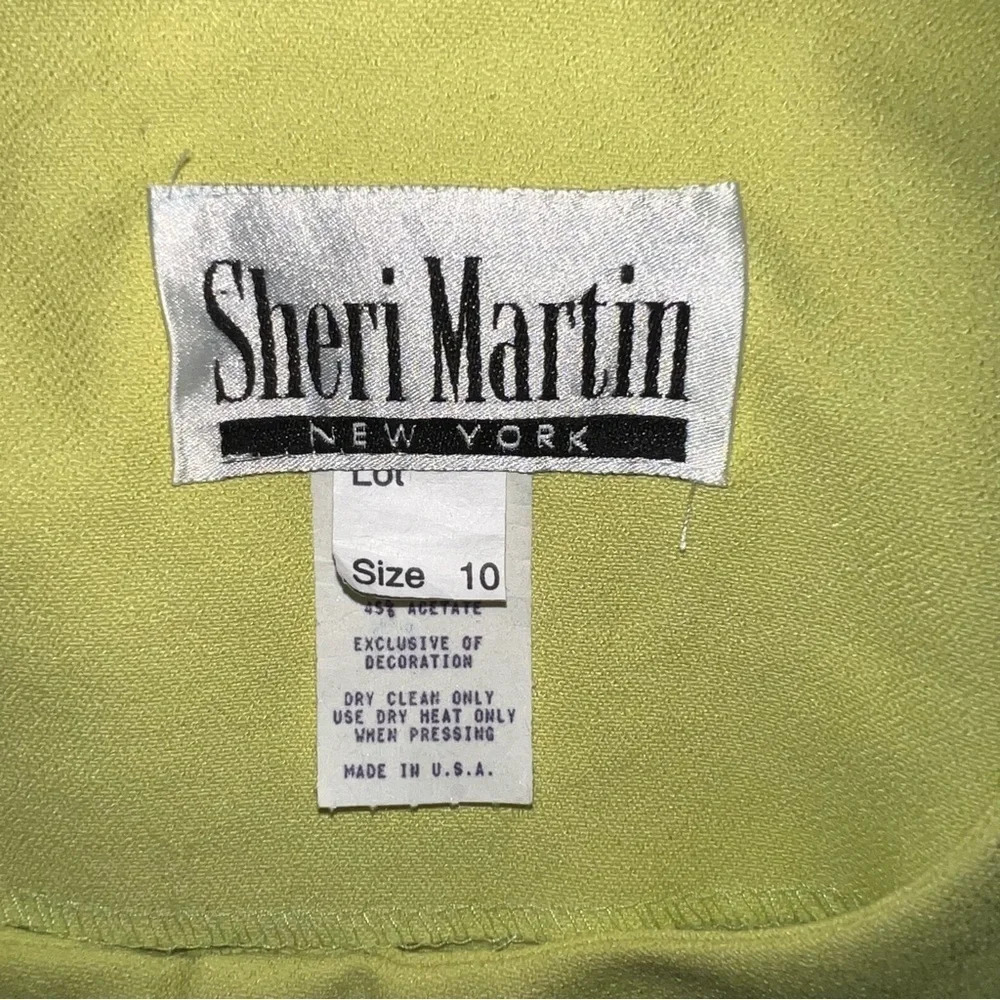 Sheri Martin, 10, Vintage, embroidered, drop waist, padded, side vent tunic - Picture 5 of 6